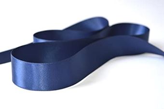 Picture of MIDNIGHT BLUT SATIN RIBBON 25MM X 20